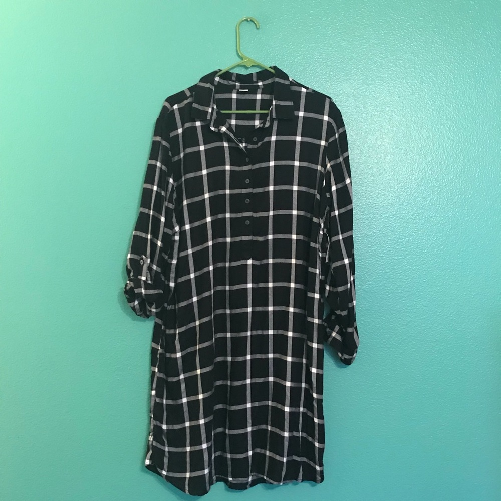 ✨ Final Price ✨ Plaid shirt dress